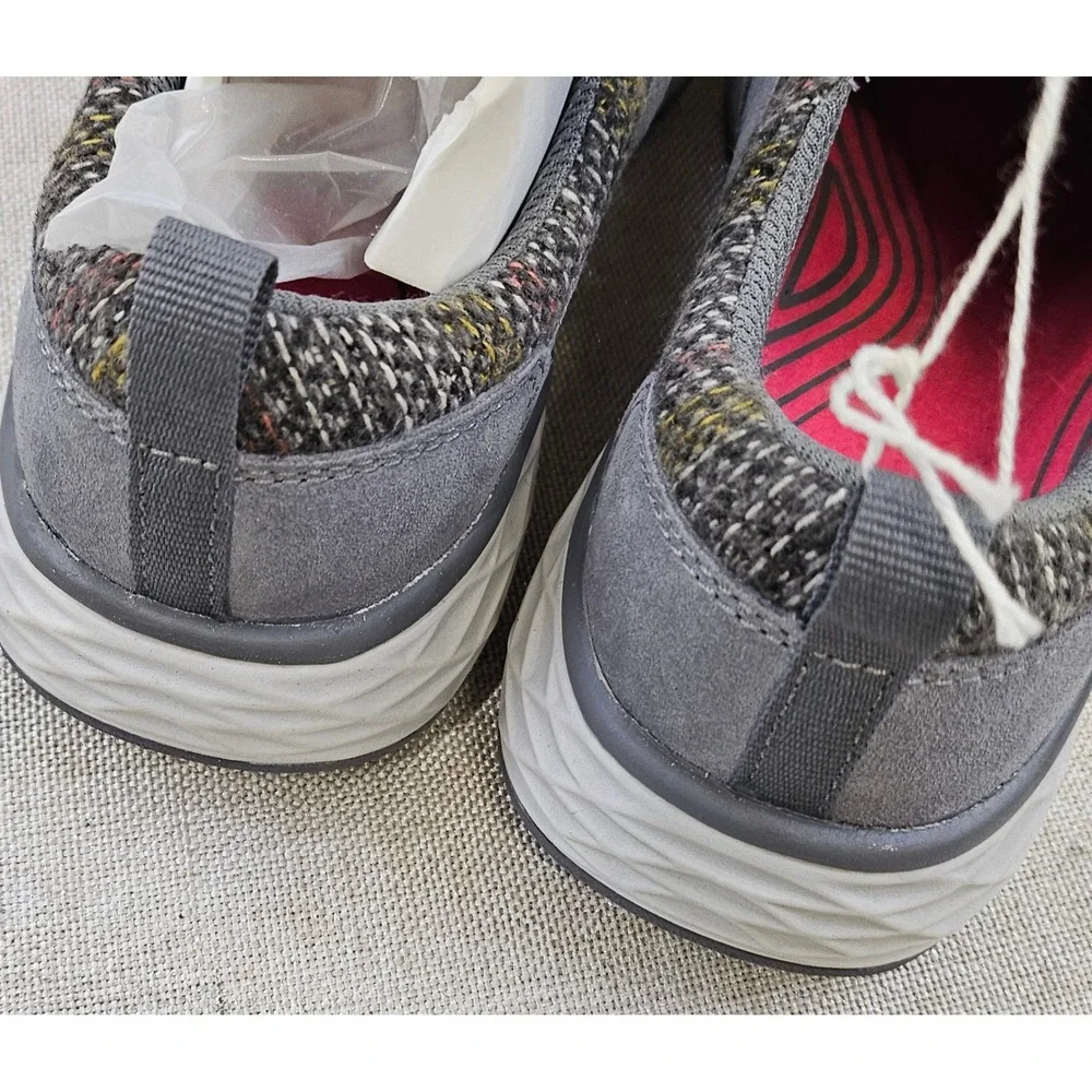 Ryka Terrain Slip On Shoes Gray Suede Comfort Surround System Women's‎ Size 5M
